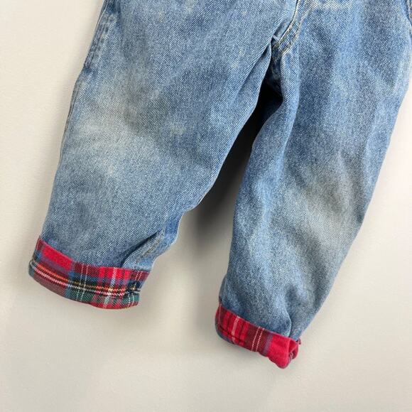 Vintage Hopscotch Blue Jean Overalls 12 Months - Picture 4 of 9